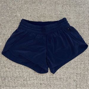 Lululemon navy tracker short